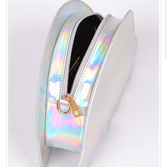Holographic Sequin 🌈Clutch Bag🌈 NWT - Picture 5 of 5